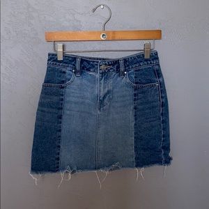 Pac sun denim skirt